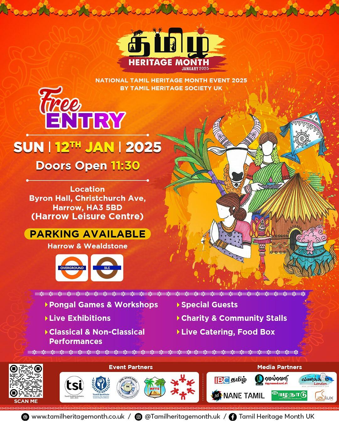 National Tamil Heritage Month event 2025 celebration ✨