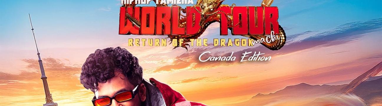 Hip Hop Tamizha en vivo en Toronto – 26 de Octubre | Debut en Canadá