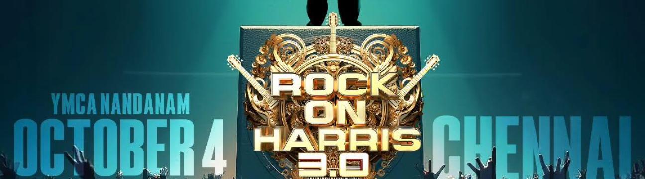 Rock On Harris 3.0 – Live i Chennai den 4 oktober 2025